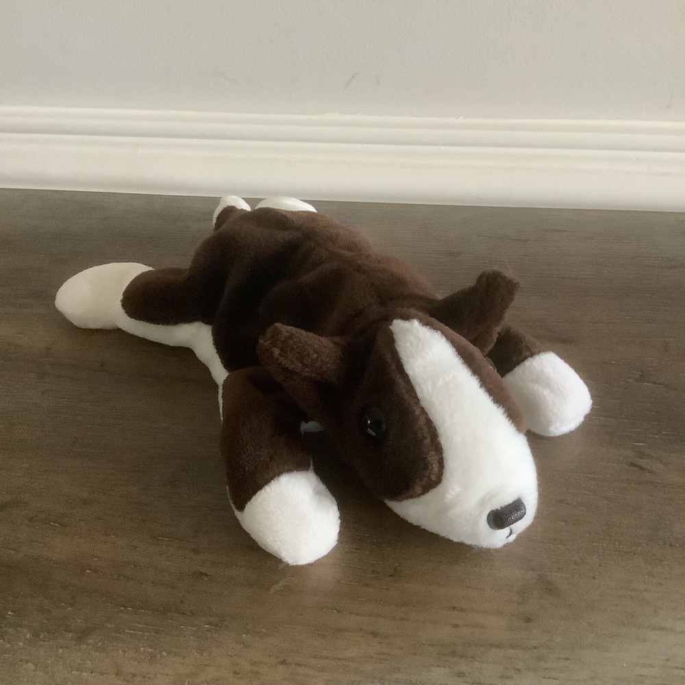 TY Beanie Babies Bruno‎ the Dog 1997 without swing tag